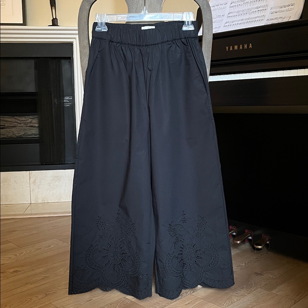 Joie Wide Leg Cotton Pants NWOT sz xs